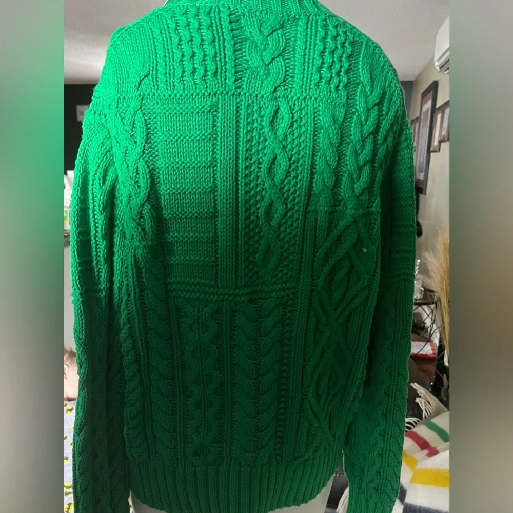 Polo Ralph Lauren Aran Cotton Sweater - Picture 14 of 15